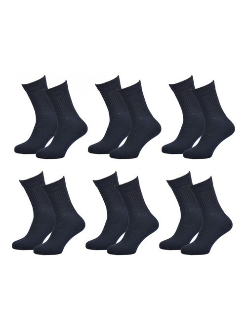 Meias homem C17 JEANS - Pack de 6 - Kiabi Meias homem C17 JEANS - Pack de 6 - Kiabi