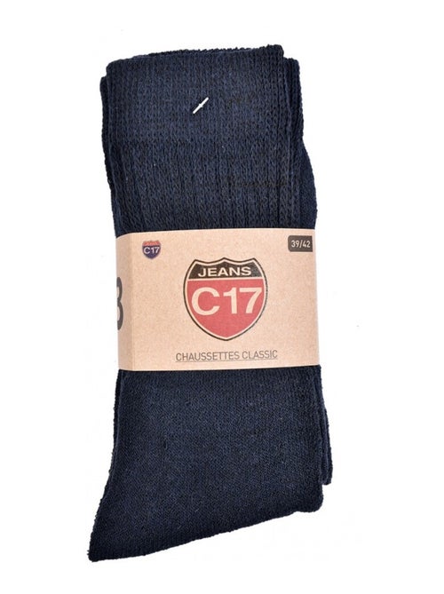 Meias homem C17 JEANS - Pack de 6 - Kiabi Meias homem C17 JEANS - Pack de 6 - Kiabi