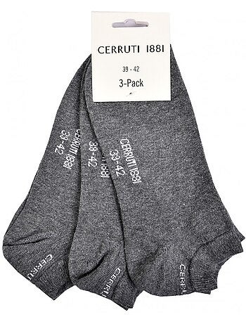 Meias Homem CERRUTI 1881 Conforto e qualidade - Pack de 6