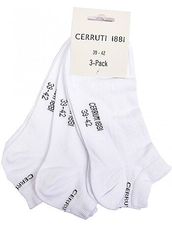 Meias Homem CERRUTI 1881 Conforto e qualidade - Pack de 6