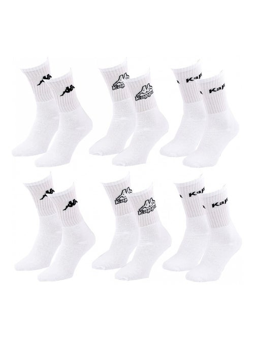Meias Homem CREW KAPPA - Pack de 6 - Kiabi Meias Homem CREW KAPPA - Pack de 6 - Kiabi