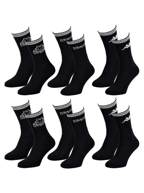Meias Homem CREW KAPPA - Pack de 6 - Kiabi Meias Homem CREW KAPPA - Pack de 6 - Kiabi