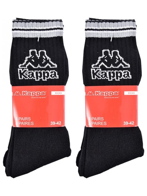 Meias Homem CREW KAPPA - Pack de 6 - Kiabi Meias Homem CREW KAPPA - Pack de 6 - Kiabi