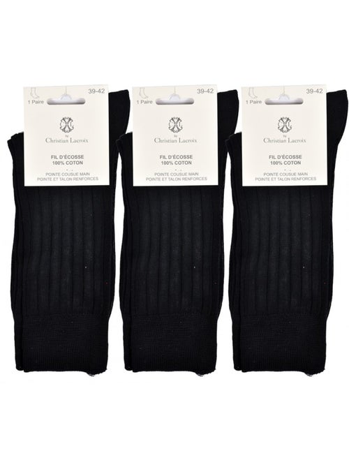 Meias homem CXL By LACROIX - Pack de 3 - Kiabi Meias homem CXL By LACROIX - Pack de 3 - Kiabi