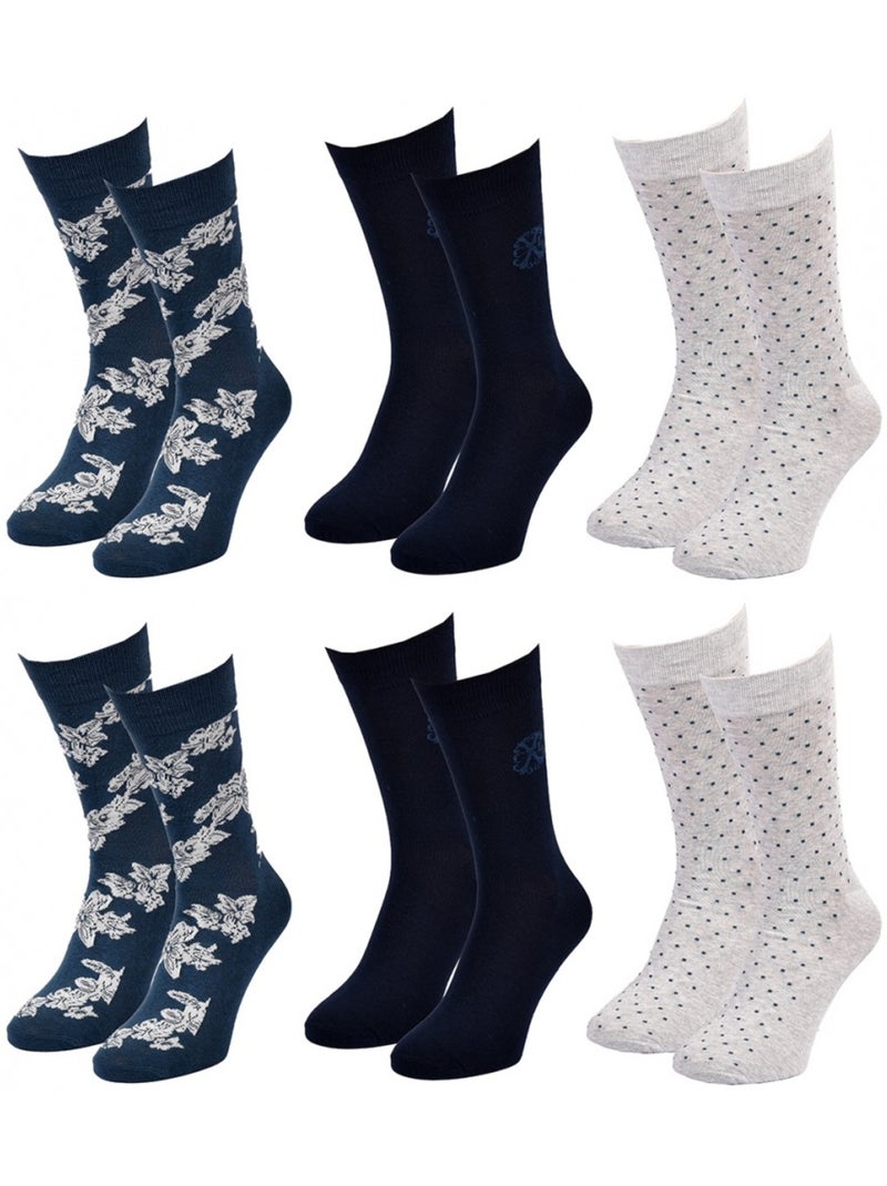 Meias Homem CXL By LACROIX - Pack de 6 Multicolorido - Kiabi