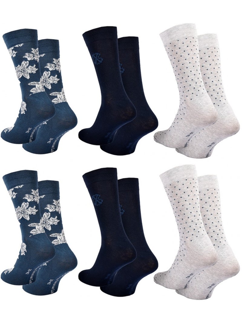 Meias Homem CXL By LACROIX - Pack de 6 Multicolorido - Kiabi