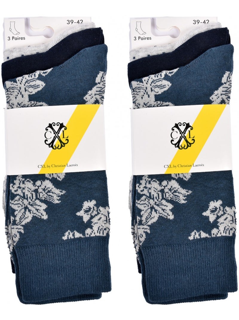 Meias Homem CXL By LACROIX - Pack de 6 Multicolorido - Kiabi