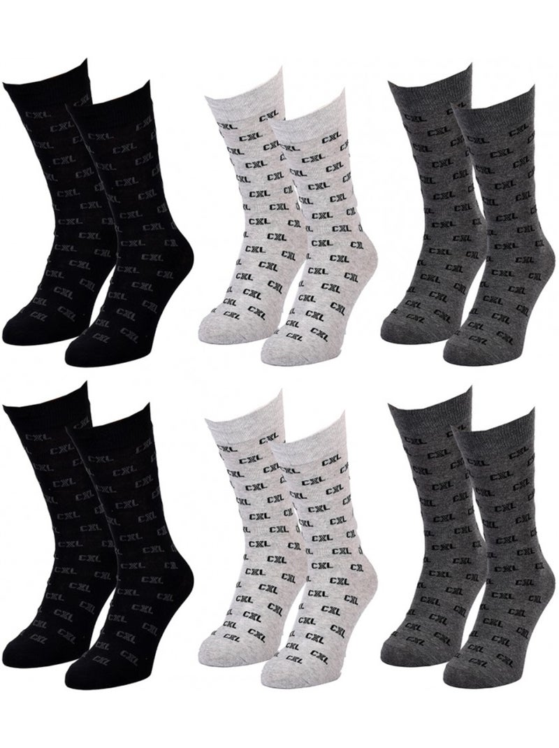 Meias Homem CXL By LACROIX - Pack de 6 Multicolorido - Kiabi