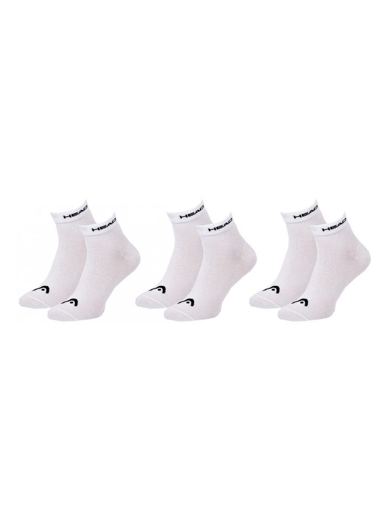 Meias Homem HEAD SPORT E PERFORMANCE - Pack de 12 Preto Branco - Kiabi