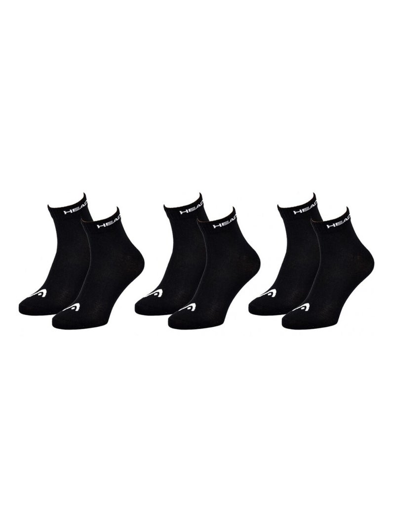 Meias Homem HEAD SPORT E PERFORMANCE - Pack de 12 Preto Branco - Kiabi