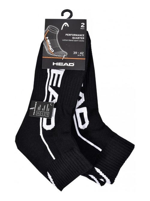 Meias Homem HEAD SPORT E PERFORMANCE - Pack de 4 - Kiabi Meias Homem HEAD SPORT E PERFORMANCE - Pack de 4 - Kiabi