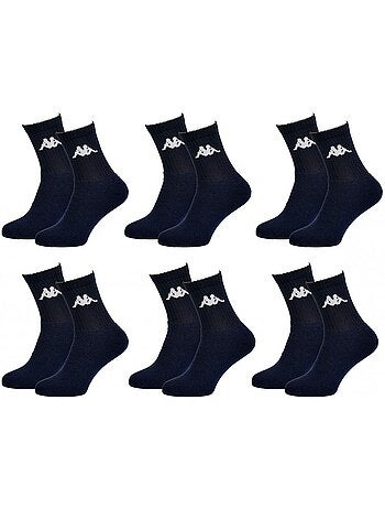 Meias Homem KAPPA Modelo Tennis - Pack de 6