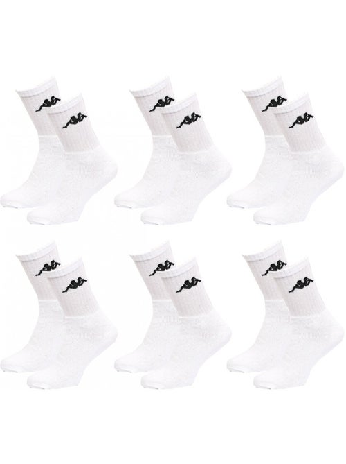 Meias Homem KAPPA Modelo Tennis - Pack de 6 - Kiabi Meias Homem KAPPA Modelo Tennis - Pack de 6 - Kiabi