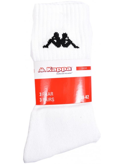 Meias Homem KAPPA Modelo Tennis - Pack de 6 - Kiabi Meias Homem KAPPA Modelo Tennis - Pack de 6 - Kiabi