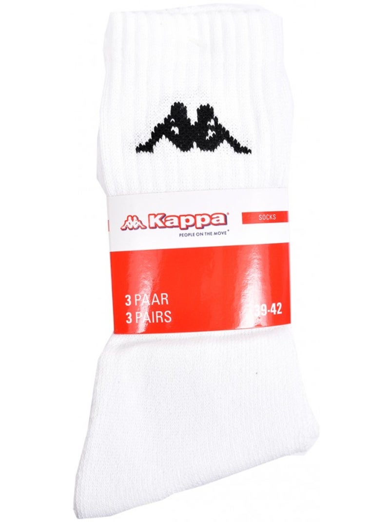 Meias Homem KAPPA Modelo Tennis - Pack de 6 Multicolorido - Kiabi