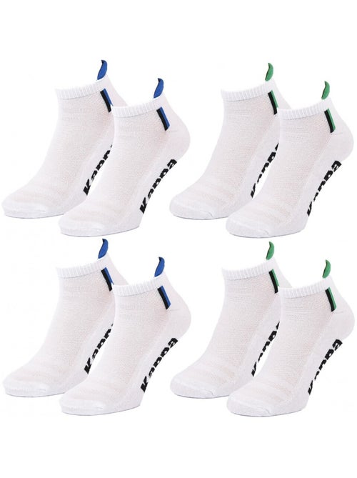 Meias Homem KAPPA SNEAKER SPORT - Pack de 4 - Kiabi Meias Homem KAPPA SNEAKER SPORT - Pack de 4 - Kiabi