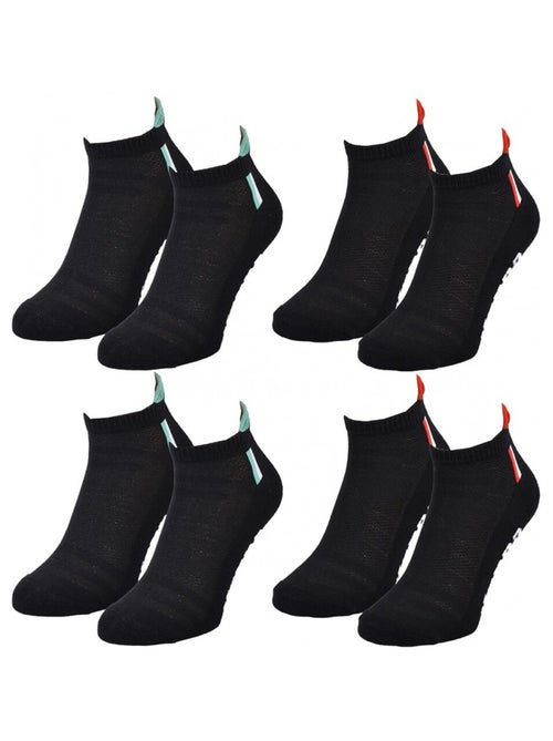 Meias Homem KAPPA SNEAKER SPORT - Pack de 4 - Kiabi Meias Homem KAPPA SNEAKER SPORT - Pack de 4 - Kiabi