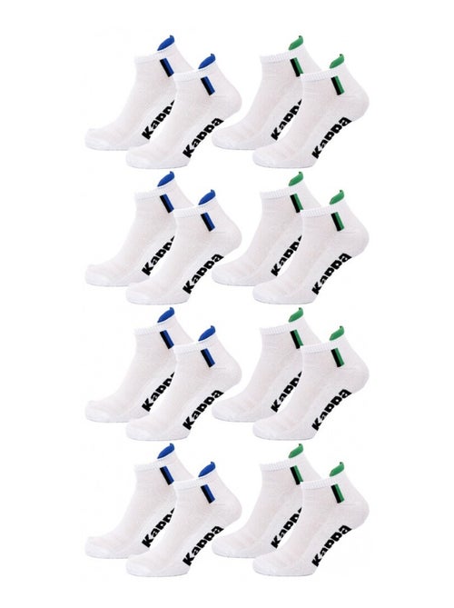Meias Homem KAPPA SNEAKER SPORT - Pack de 8 - Kiabi Meias Homem KAPPA SNEAKER SPORT - Pack de 8 - Kiabi