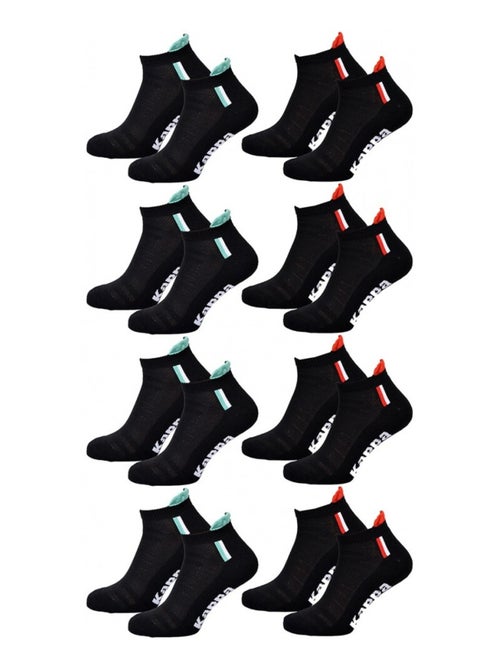 Meias Homem KAPPA SNEAKER SPORT - Pack de 8 - Kiabi Meias Homem KAPPA SNEAKER SPORT - Pack de 8 - Kiabi