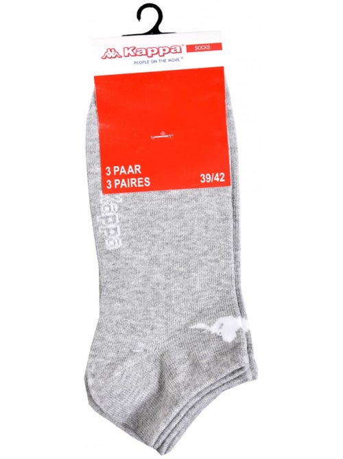 Meias homem kappa soquetes de cano curto - pack de 12 - Kiabi