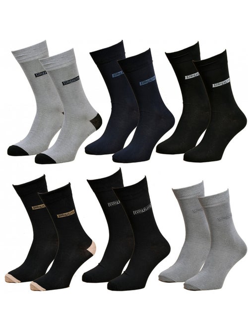 Meias Homem Kappa Sport, Urbano, Conforto em Algodão - Pack de 6 - Kiabi Meias Homem Kappa Sport, Urbano, Conforto em Algodão - Pack de 6 - Kiabi
