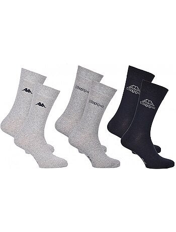 Meias Homem Kappa Sport, Urbano, Conforto em Algodão - Pack de 9