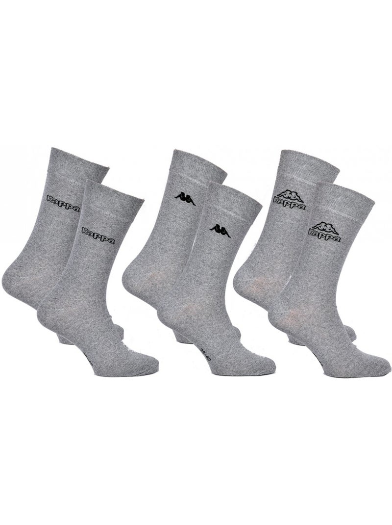 Meias Homem Kappa Sport, Urbano, Conforto em Algodão - Pack de 9 Multicolorido - Kiabi