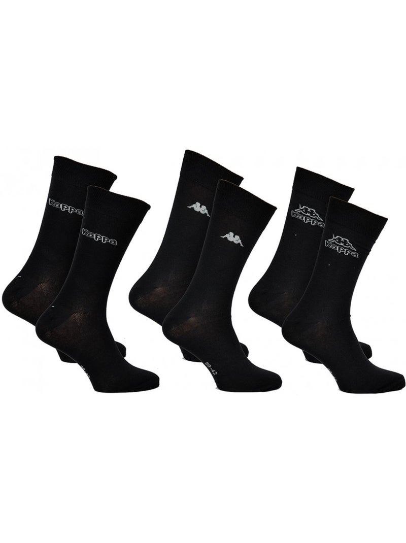 Meias Homem Kappa Sport, Urbano, Conforto em Algodão - Pack de 9 Multicolorido - Kiabi