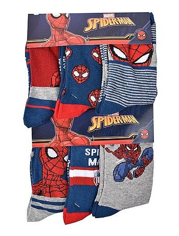 Meias Homem Licença PACK DE 12 Pares Spiderman