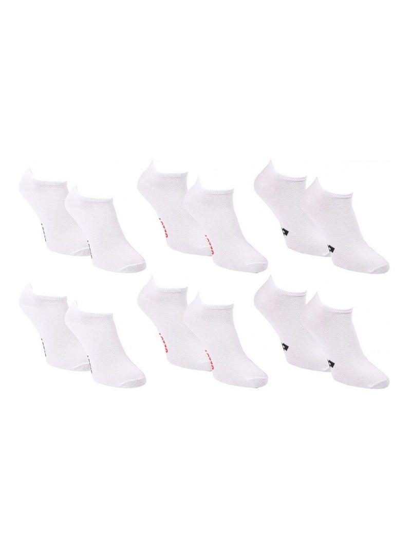 Meias Homem LOTTO - Pack de 6 Branco - Kiabi