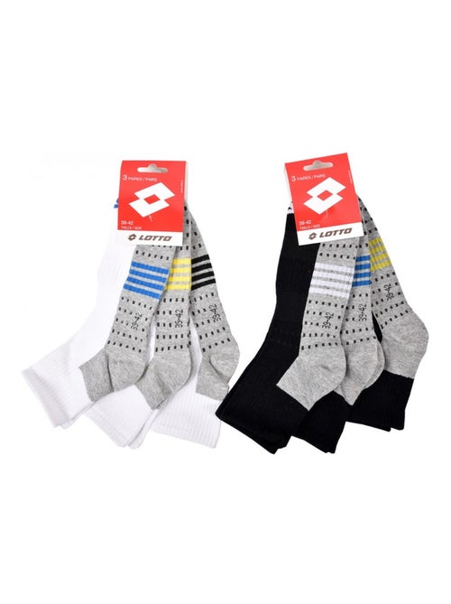 Meias Homem LOTTO - Pack de 6 - Kiabi Meias Homem LOTTO - Pack de 6 - Kiabi