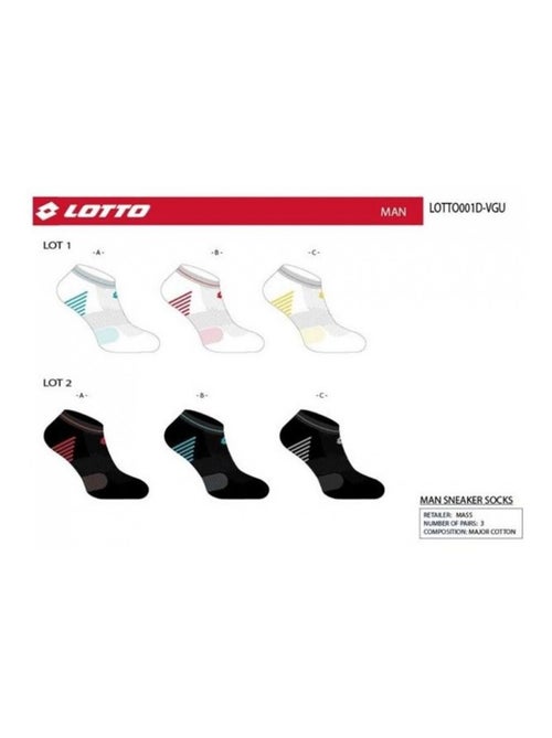 Meias Homem LOTTO - Pack de 6 - Kiabi Meias Homem LOTTO - Pack de 6 - Kiabi