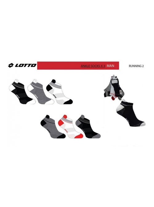 Meias Homem LOTTO - Pack de 6 - Kiabi Meias Homem LOTTO - Pack de 6 - Kiabi