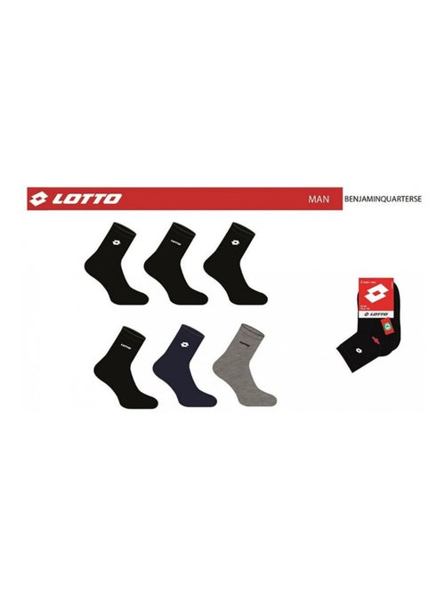 Meias Homem LOTTO - Pack de 6 - Kiabi Meias Homem LOTTO - Pack de 6 - Kiabi