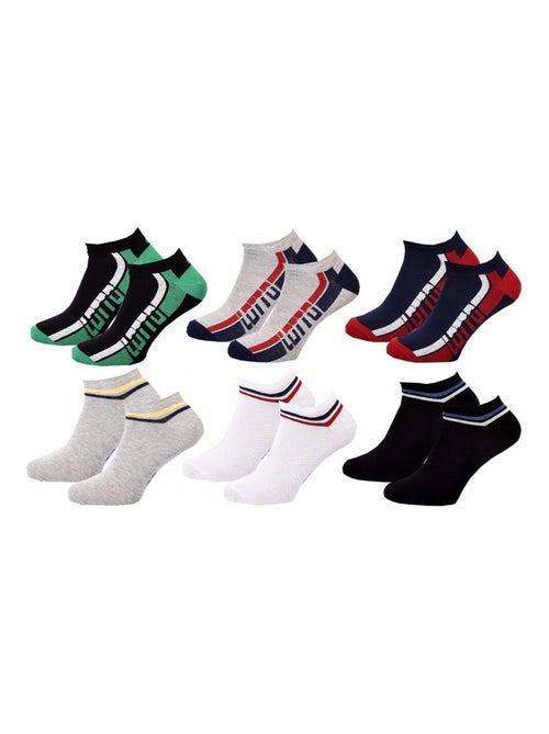 Meias Homem LOTTO - Pack de 6 - Kiabi Meias Homem LOTTO - Pack de 6 - Kiabi