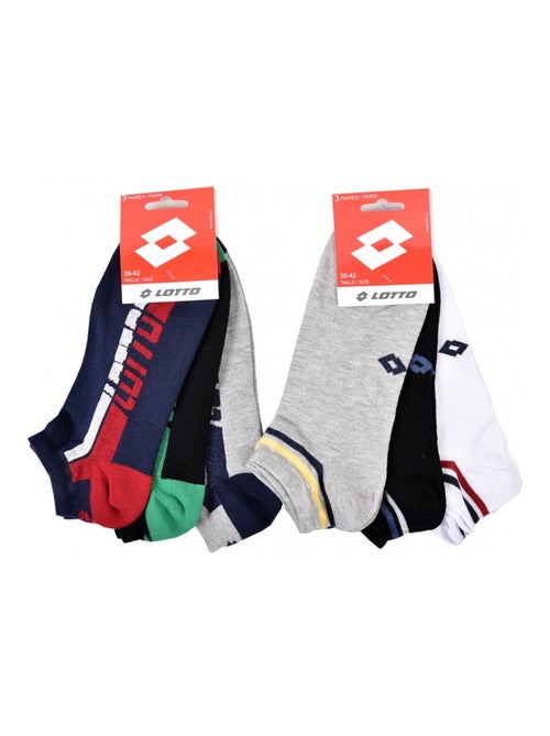 Meias Homem LOTTO - Pack de 6 - Kiabi Meias Homem LOTTO - Pack de 6 - Kiabi