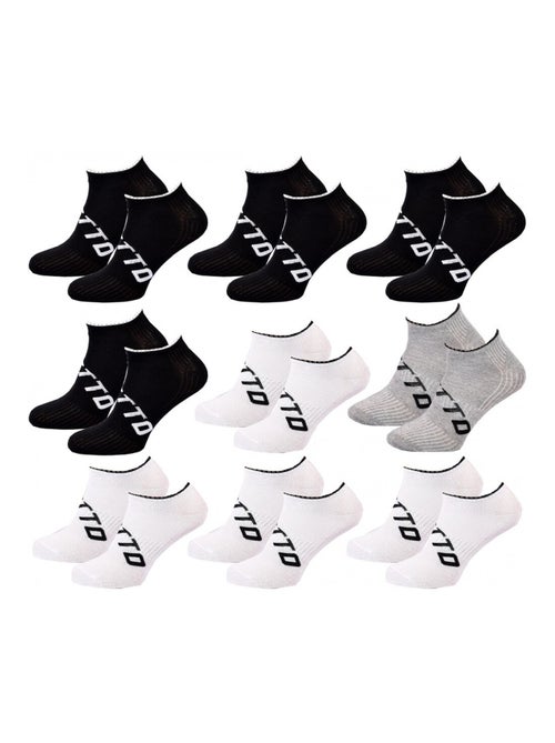 Meias homem lotto - pack de 9 - Kiabi Meias homem lotto - pack de 9 - Kiabi