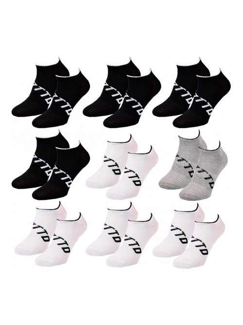 Meias homem lotto - pack de 9 - Kiabi Meias homem lotto - pack de 9 - Kiabi