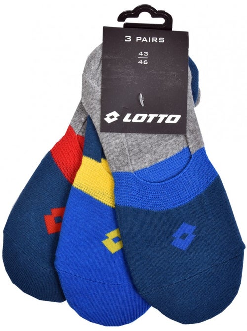 Meias homem LOTTO SNEAKER - Pack de 6 - Kiabi Meias homem LOTTO SNEAKER - Pack de 6 - Kiabi