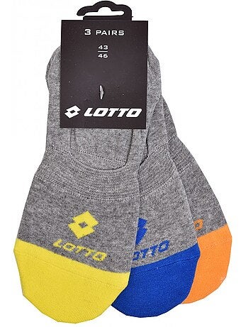 Meias homem LOTTO SNEAKER - Pack de 6