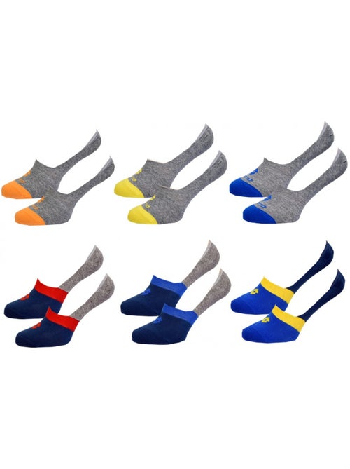 Meias homem LOTTO SNEAKER - Pack de 6 - Kiabi Meias homem LOTTO SNEAKER - Pack de 6 - Kiabi
