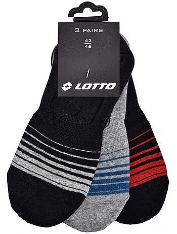 Meias homem LOTTO SNEAKER - Pack de 6