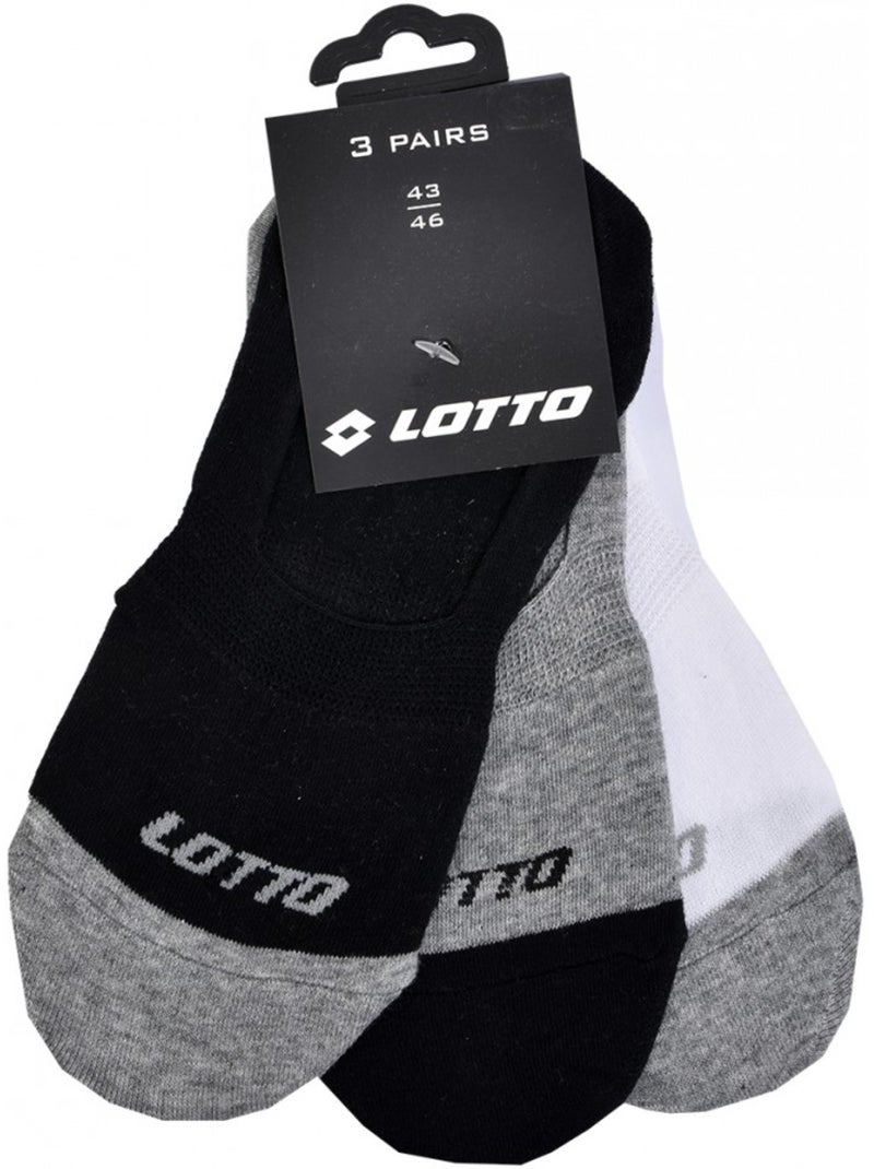 Meias homem LOTTO SNEAKER - Pack de 6 Dourado/Ouro - Kiabi