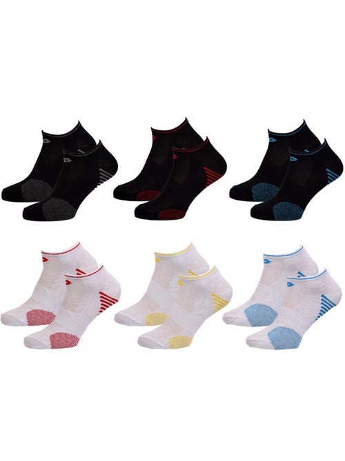 Meias homem LOTTO SNEAKER - Pack de 6 - Kiabi Meias homem LOTTO SNEAKER - Pack de 6 - Kiabi