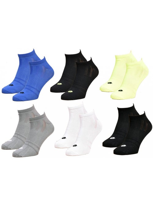 Meias homem LOTTO SNEAKER - Pack de 6 - Kiabi Meias homem LOTTO SNEAKER - Pack de 6 - Kiabi