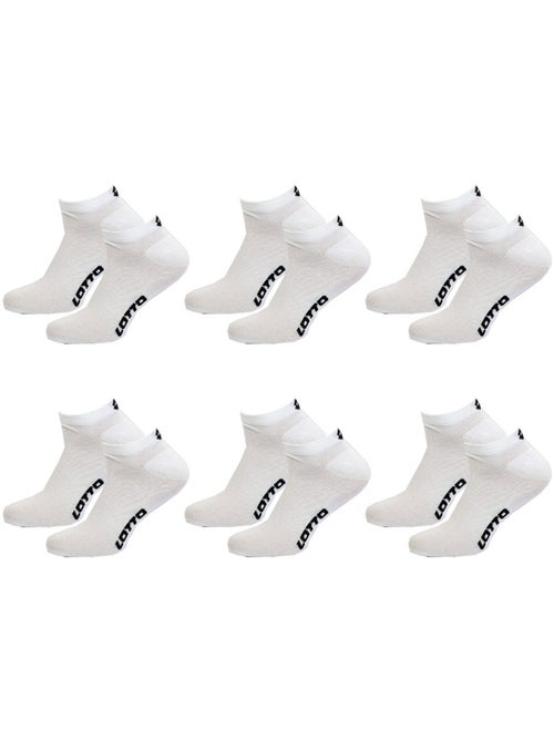 Meias homem LOTTO SNEAKER - Pack de 6 - Kiabi Meias homem LOTTO SNEAKER - Pack de 6 - Kiabi