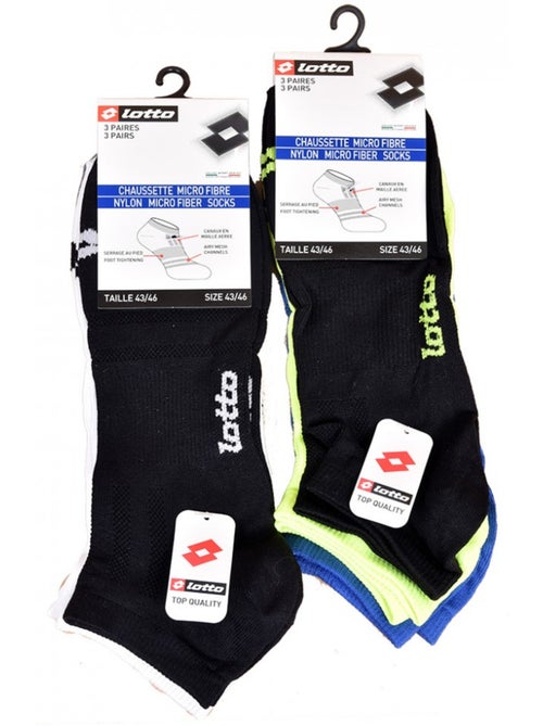 Meias homem LOTTO SNEAKER - Pack de 6 - Kiabi Meias homem LOTTO SNEAKER - Pack de 6 - Kiabi