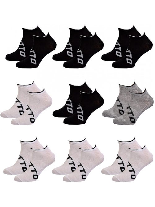 Meias Homem LOTTO SNEAKER - Pack de 9 - Kiabi Meias Homem LOTTO SNEAKER - Pack de 9 - Kiabi