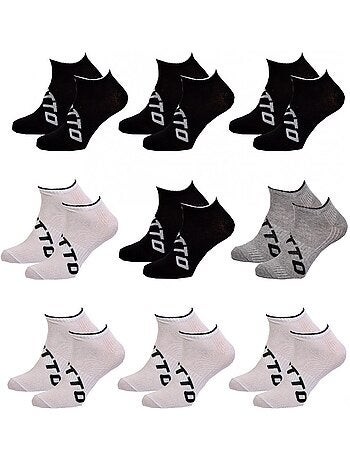Meias Homem LOTTO SNEAKER - Pack de 9
