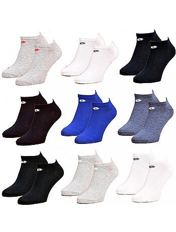 Meias Homem LOTTO SNEAKER - Pack de 9
